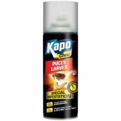 Aérosol à Diffusion Continue Spécial Puces Et Larves 200ml KAPO