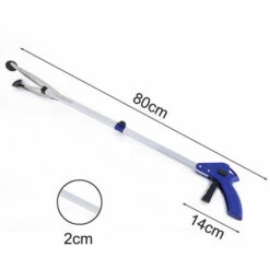 ABCRITAL 2Pack 32 Pliable Reacher Grabber, Grip Grabber Pick Up Tool Pour Ramasseur De Litière, Poubelle / Poubelle, Jardin Nabber, Longue Rallonge -Outil d'entretien du jardin Soldes 28191286 4