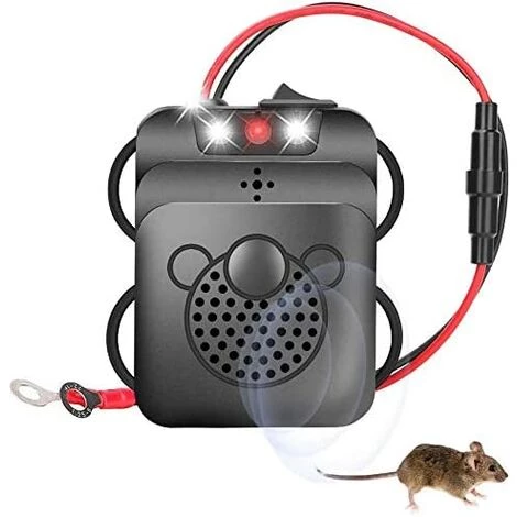 BRIDAY Répulsif à Ultrasons Pour Parasites,Électronique Dissuasion De Rat,Contrôle Des Parasites Rejet Des Souris Et Des Rongeurs Avec Lampes Stroboscopiques à Del Pour Voiture, Grange, Cuisine 3 BRIDAY Répulsif à Ultrasons Pour Parasites,Électronique Dissuasion De Rat,Contrôle Des Parasites Rejet Des Souris Et Des Rongeurs Avec Lampes Stroboscopiques à Del Pour Voiture, Grange, Cuisine