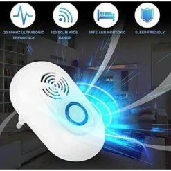 BRIDAY Répulsif à Ultrasons Souris Et Rat - Appareil Electronique Anti Rongeur Insecte Cafard Nuisible Eco-friendly Naturel Bio Anti Rongeurs Loir Fouine Grenier (Paquets) -Outil d'entretien du jardin Soldes 28593290 3