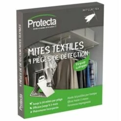 PROTECTA 4 Pièges De Détection De Mites Textiles