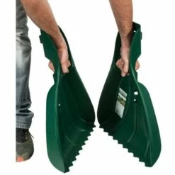Lot De Deux Ramasses Feuilles à Main Avec Poignées Werkapro -Outil d'entretien du jardin Soldes 30290728 3