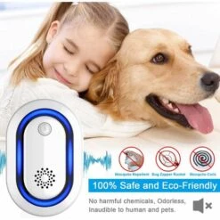 BETTERLIFE Répulsif Ultrasons, Ultrason Souris, Anti Rongeurs Insectes Anti Moustiques, Occasions Polyvalentes Anti Rats, Fourmis, Cafards, Insectes Nuisibles Rongeurs, 100% Sûr Pour Les Humains Et Les Animaux -Outil d'entretien du jardin Soldes 30941033 4