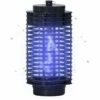 Outsunny Lampe Anti-insectes Anti Moustique Design Lanterne Tue Mouche électrique Destructeur D'insectes LED 3 W Noir - Noir -Outil d'entretien du jardin Soldes 30950961 1