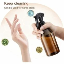 PERLE RARE Flacon Spray Vide 300ml, Vaporisateur Brumisateur, Bouteilles Pulvérisateur Plastique Pour Cheveux (2 Pièces, Transparent) -Outil d'entretien du jardin Soldes 30980699 3