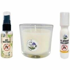 TERRA NOSTRA Kit Anti Moustique Vacances Tranquilles Bougie - Alu -Outil d'entretien du jardin Soldes 31136469 3