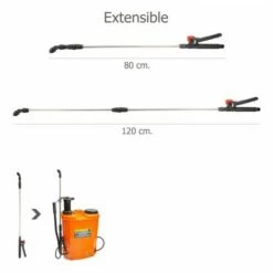 Lancio Estensibile Per La Macchina Di Solfatazione Alla Batteria Wolfpack (08052000) 5 Lancio Estensibile Per La Macchina Di Solfatazione Alla Batteria Wolfpack (08052000) -Outil d'entretien du jardin Soldes 31641026 2