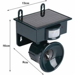 THSINDE Repulsif Ultrason , Pour Animaux Nuisibles Du Jardin Animaux Sauvages Anti Nuisible Rongeurs Taupes Chats Chiens Oiseaux Renard (avec Télécommande) -Outil d'entretien du jardin Soldes 32020052 4