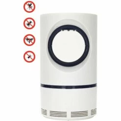 JE CHERCHE UNE IDEE Anti-moustique Technologie Lumière Bleue Blanc - Blanc -Outil d'entretien du jardin Soldes 32734957 3