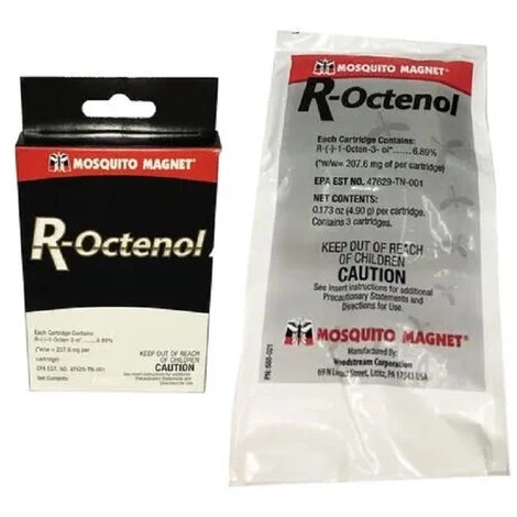 Lot 3 Recharges R-Octenol Pour Anti-moustiques Mosquito Magnet Favex 3 Lot 3 Recharges R-Octenol Pour Anti-moustiques Mosquito Magnet Favex