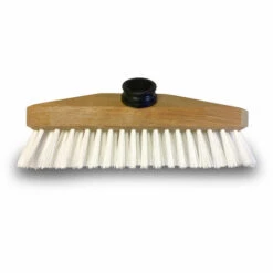 KIBROS Balai Brosse Lave-pont Synthétique - Monture Bois - Douille Vissante Plastique - Quantité X 1 - Synthétique Sans Manche -Outil d'entretien du jardin Soldes 34300707 3