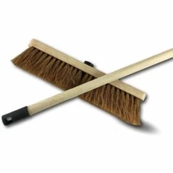 KIBROS Balai De Ménage En Fibres De Coco Naturel Long 37,5 Cm - A L'unité - Balai Coco 37,5 Cm -Outil d'entretien du jardin Soldes 34301455 4