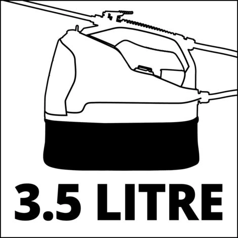 Einhell Pulvérisateur à Pression Sans Fil GE-WS 18/35 Li-Solo Power X-Change (18V, Pompe Automatique Pour Produits Phytosanitaires/engrais, Réservoir Transparent) Livré Sans Batterie Ni Chargeur 6 Einhell Pulvérisateur à Pression Sans Fil GE-WS 18/35 Li-Solo Power X-Change (18V, Pompe Automatique Pour Produits Phytosanitaires/engrais, Réservoir Transparent) Livré Sans Batterie Ni Chargeur – Image 4