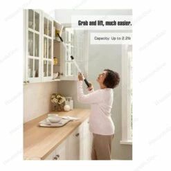 BETTERLIFE Outils De Ramassage, 32" Pince Extension Pliable, Outil D'aide Handicapé En Aluminium Avec Pince Rotative En Caoutchouc, Extension à Bras Long Pour Ramasse-Déchets - Jaune -Outil d'entretien du jardin Soldes 35652073 4