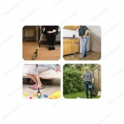 BETTERLIFE Outils De Ramassage, 32" Pince Extension Pliable, Outil D'aide Handicapé En Aluminium Avec Pince Rotative En Caoutchouc, Extension à Bras Long Pour Ramasse-Déchets - Jaune -Outil d'entretien du jardin Soldes 35652073 5