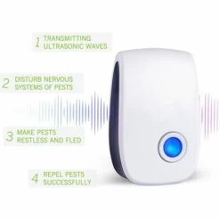 BETTERLIFE Lot De 6 Répulsifs à Ultrasons Pour Insectes Nuisibles électroniques Et Ultrasons -Outil d'entretien du jardin Soldes 35734927 3