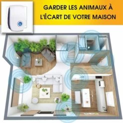 BETTERLIFE Lot De 6 Répulsifs à Ultrasons Pour Insectes Nuisibles électroniques Et Ultrasons -Outil d'entretien du jardin Soldes 35734927 4