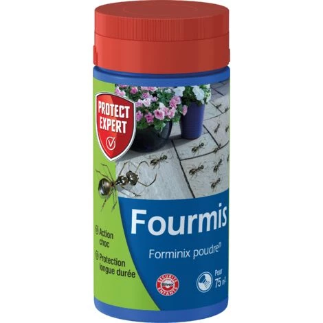 PROTECT EXPERT FOURPOUD250, Anti-Fourmis Poudrage | Jusqu'à 75m2 Traités, Action Choc Et Protection Longue Durée, 250 GR 4 PROTECT EXPERT FOURPOUD250, Anti-Fourmis Poudrage | Jusqu'à 75m2 Traités, Action Choc Et Protection Longue Durée, 250 GR – Image 2