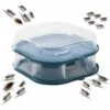 ECHOO Piège à Cafards Non Toxique Réutilisable Appât Anti-cafards Pour La Cuisine Et Les Toilettes (Bleu Double) -Outil d'entretien du jardin Soldes 37995704 1