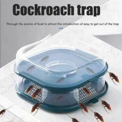 ECHOO Piège à Cafards Non Toxique Réutilisable Appât Anti-cafards Pour La Cuisine Et Les Toilettes (Bleu Double) 8 ECHOO Piège à Cafards Non Toxique Réutilisable Appât Anti-cafards Pour La Cuisine Et Les Toilettes (Bleu Double) -Outil d'entretien du jardin Soldes 37995704 2