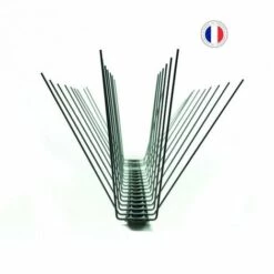 OXEO Pic Anti Pigeon 5m- Pic Anti-pigeon Flexible - Pointes En Acier Inoxydable Inox - Ne Rouille Pas - Fabriqué En France -Outil d'entretien du jardin Soldes 39889211 2