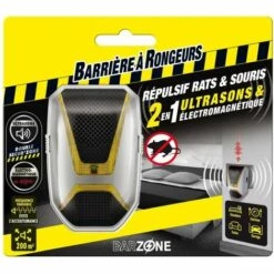 BARRIERE A RONGEURS Répulsifs à Ultrasons Et Electromagnétiques Rats Et Souris