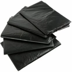 BRIDAY 50 Pcs Grands Sacs À Déchets De Jardin Porte-Déchets De Jardinage Sac Poubelle En Plastique Élimination Des Sacs À Ordures Poubelle Épaisse Poubelle Pour Les Feuilles Travaux De Jardin Poubelle À Lessive Et Plus 80x90cm