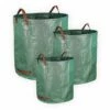OXEO Sacs à Déchets Verts Pour Jardin. 3 Tailles, Résistants Avec Poignées - XXL-500 Litres - L-300 Litres - M-120 Litres