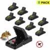 AUGIENB Piège à Souris 8 Pièces -Outil d'entretien du jardin Soldes 42286535 1