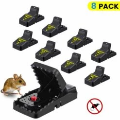 AUGIENB Piège à Souris 8 Pièces