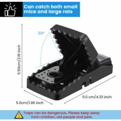 AUGIENB Piège à Souris 8 Pièces -Outil d'entretien du jardin Soldes 42286535 4