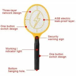 THSINDE Raquette Anti-insectes, 520 X 210 Mm -Outil d'entretien du jardin Soldes 42689310 5