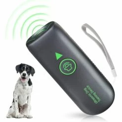 BEARSU Anti Aboiement Pour Chien, Dispositif Anti-aboiement Pour Chien Avec Indicateur LED Ultrasoniques Anti-aboiements, Appareil à Ultrasons Anti Aboiements Entraînement Contrôle Sans Danger Pour Chiens