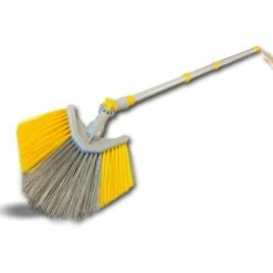 KIBROS Balai D'angle Multipositions Sur Manche Téléscopique De 1,1 M à 2,3 M - Quantité X 1 - Balai D'angle -Outil d'entretien du jardin Soldes 43084754 3