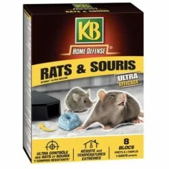 KB HOME DEFENSE - Rat Souris Blocs 200g (8x25g) /nc