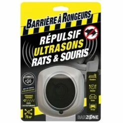BARRIÈRE À RONGEUR - Répulsif Ultrasons Rats Souris /nc