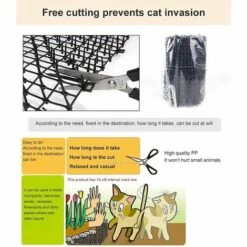 LANGRAY Tapis Anti-Chat Avec Pointes,Tapis De Dissuasion Répulsif Pour Chat Chien Animal,Répulsif Chats Chiens Naturel & Écologique Pour Jardin, Clôtures,Canapé-Protège Les Plantes 8 LANGRAY Tapis Anti-Chat Avec Pointes,Tapis De Dissuasion Répulsif Pour Chat Chien Animal,Répulsif Chats Chiens Naturel & Écologique Pour Jardin, Clôtures,Canapé-Protège Les Plantes -Outil d'entretien du jardin Soldes 44089676 2