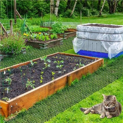 LANGRAY Tapis Anti-Chat Avec Pointes,Tapis De Dissuasion Répulsif Pour Chat Chien Animal,Répulsif Chats Chiens Naturel & Écologique Pour Jardin, Clôtures,Canapé-Protège Les Plantes 6 LANGRAY Tapis Anti-Chat Avec Pointes,Tapis De Dissuasion Répulsif Pour Chat Chien Animal,Répulsif Chats Chiens Naturel & Écologique Pour Jardin, Clôtures,Canapé-Protège Les Plantes – Image 4