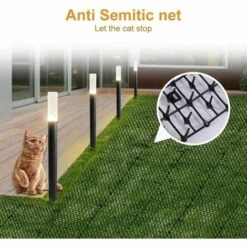LANGRAY Tapis Anti-Chat Avec Pointes,Tapis De Dissuasion Répulsif Pour Chat Chien Animal,Répulsif Chats Chiens Naturel & Écologique Pour Jardin, Clôtures,Canapé-Protège Les Plantes 11 LANGRAY Tapis Anti-Chat Avec Pointes,Tapis De Dissuasion Répulsif Pour Chat Chien Animal,Répulsif Chats Chiens Naturel & Écologique Pour Jardin, Clôtures,Canapé-Protège Les Plantes -Outil d'entretien du jardin Soldes 44089676 5
