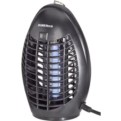 Destructeur Dinsectes UV 4 W Basetech 1359485 (l X H X P) 155 X 230 X 100 Mm Noir 1 Pc(s) - Noir 4 Destructeur Dinsectes UV 4 W Basetech 1359485 (l X H X P) 155 X 230 X 100 Mm Noir 1 Pc(s) - Noir – Image 2