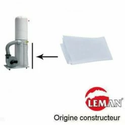 LEMAN Sac à Copeaux Bois D.500mm Longueur 1250mm