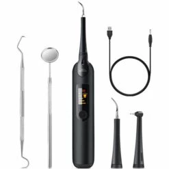 THSINDE Detartreur Dentaire, Hygiène Dentaire 5 En 1 Kits Dentaires, Anti Tartre Dentaire, Blanchiment Des Dents , USB Rechargeable