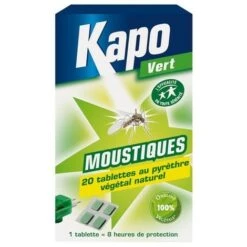 BRUNEL KAPO KAPO MOUSTIQ.RECHARGE X20 100%VEGETAL (Vendu Par 1)