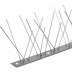 SKYLANTERN Lot 10 Piege Oiseau 50CM - 5M Pics Anti Pigeons Acier Inoxydable - Repulsif Pigeon & Répulsif Oiseaux , Moineau, Corbeau, Chat Pour Balcon, Toit - Argent -Outil d'entretien du jardin Soldes 47379629 5