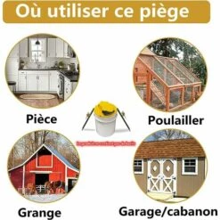 GUAZHUNIFR Piege A Rat Et Attrape Souris Flip Slide Bucket Lid Mouse Tapetteà Compatible Balance Trap Indoor And Outdoor Auto Reset Mouse Trappe (Entrez Aux Deux Extrémités) Guazhuni 11 GUAZHUNIFR Piege A Rat Et Attrape Souris Flip Slide Bucket Lid Mouse Tapetteà Compatible Balance Trap Indoor And Outdoor Auto Reset Mouse Trappe (Entrez Aux Deux Extrémités) Guazhuni -Outil d'entretien du jardin Soldes 47882226 5