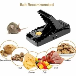 Piège à Souris Piège à Rats,Triomphe Pièges à Pression Avec Ressort Puissant, Tapette à Rat Pour Intérieur Cuisine Maison Jardin, Réutilisables Et Faciles à Utiliser, Paquet De 8 -Outil d'entretien du jardin Soldes 48882689 5