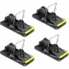 Piège à Souris Piège à Rats Triomphe(Lot De 4) Pour Intérieur Cuisine Maison Jardin, Nouveau à Souris Ressort Puissant, Securise, Sensible, Efficace, Faciles à Utiliser -Outil d'entretien du jardin Soldes 48882691 1