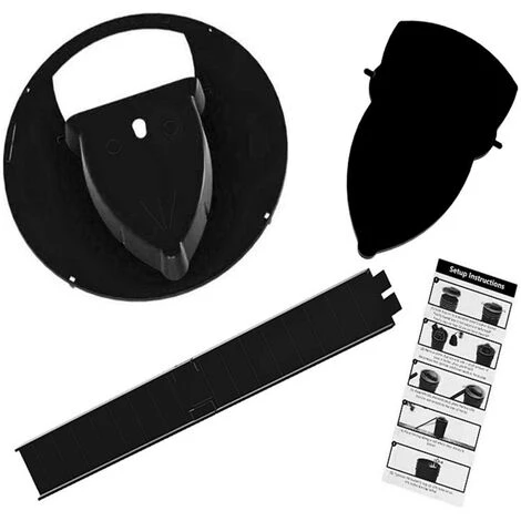 KARTOKNER Piège à Souris Intelligent En Plastique Réutilisable Couvercle De Seau Souris Rat Piège à Souris Sans Cruauté Ou Létal Piège Style De Porte Multi Catch (Noir) 4 KARTOKNER Piège à Souris Intelligent En Plastique Réutilisable Couvercle De Seau Souris Rat Piège à Souris Sans Cruauté Ou Létal Piège Style De Porte Multi Catch (Noir) – Image 2