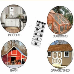 KARTOKNER Piège à Souris Intelligent En Plastique Réutilisable Couvercle De Seau Souris Rat Piège à Souris Sans Cruauté Ou Létal Piège Style De Porte Multi Catch (Noir) 8 KARTOKNER Piège à Souris Intelligent En Plastique Réutilisable Couvercle De Seau Souris Rat Piège à Souris Sans Cruauté Ou Létal Piège Style De Porte Multi Catch (Noir) -Outil d'entretien du jardin Soldes 49344715 3