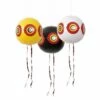 RIBIMEX Lot De 3 Ballons Effaroucheurs Diam 40cm Jaune/blanc/noir 2 RIBIMEX Lot De 3 Ballons Effaroucheurs Diam 40cm Jaune/blanc/noir -Outil d'entretien du jardin Soldes 494912 1